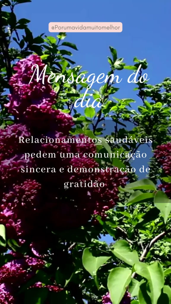 Mensagens de reflexão