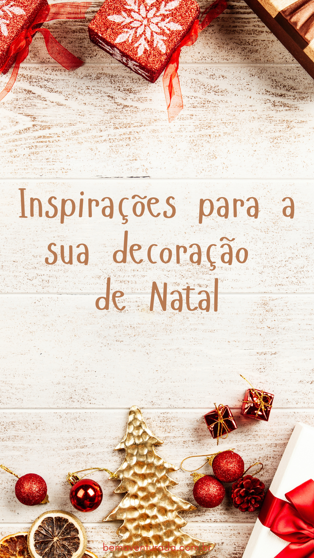 Inspirações para a sua decoração de Natal