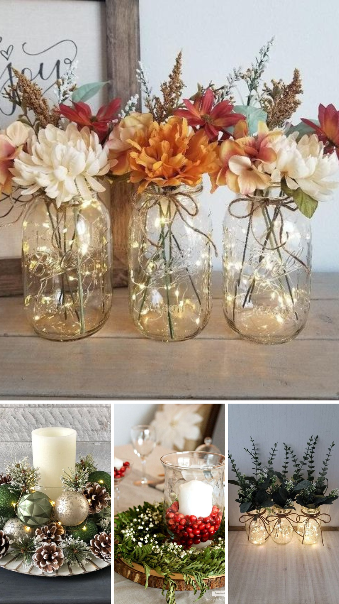 Inspirações para a sua decoração de Natal