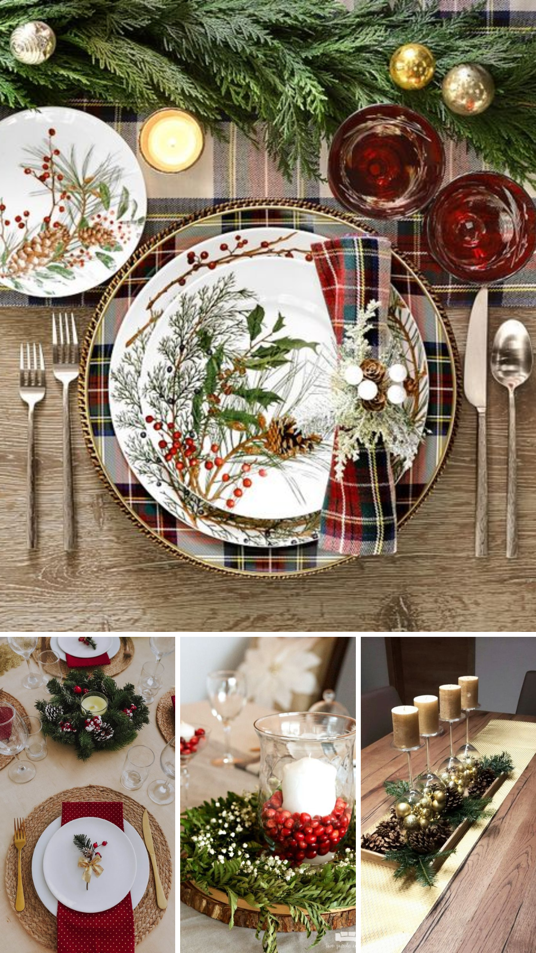 Inspirações para a sua decoração de Natal