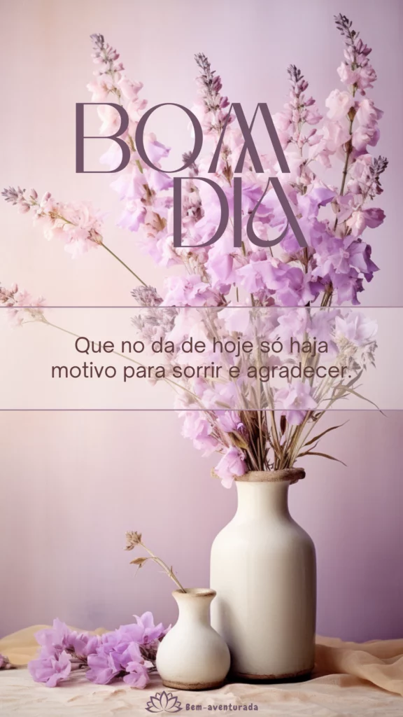 Mensagens de Bom dia do Blog Bem-aventurada