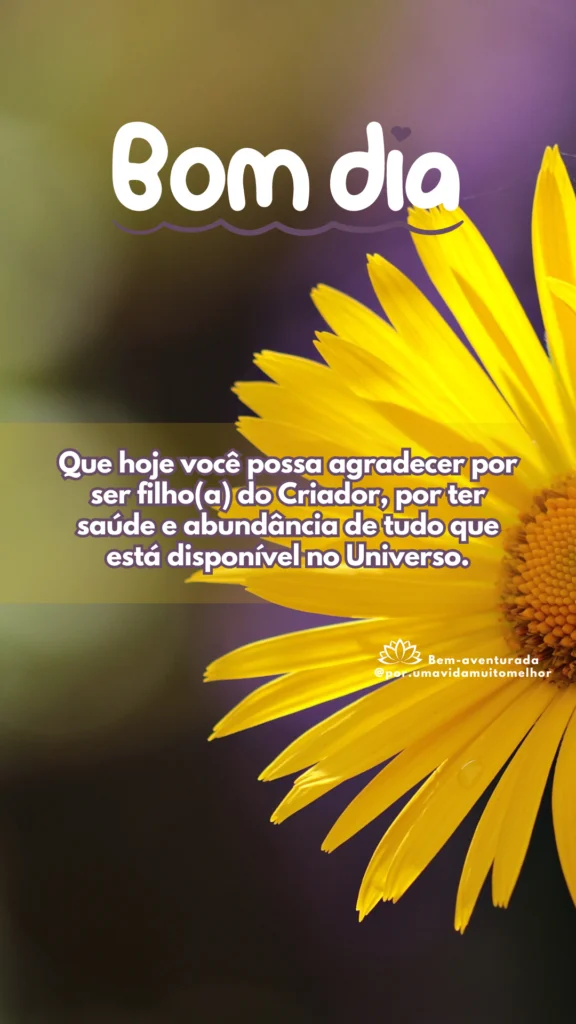 Mensagens de Bom dia - Blog Bem-aventurada