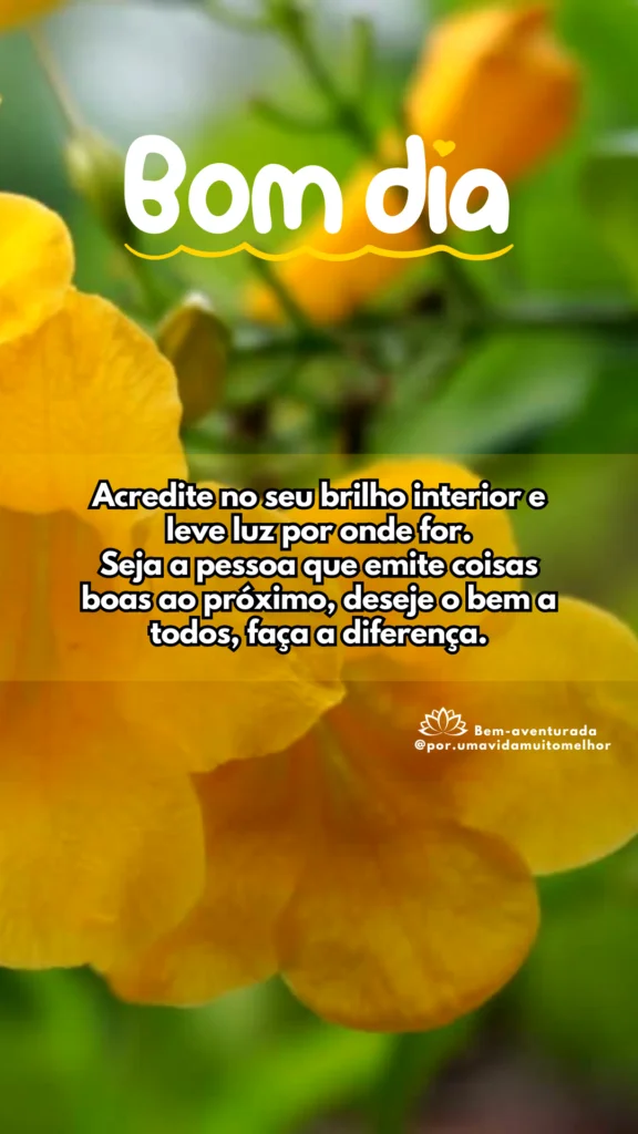 Mensagens de Bom dia - Blog Bem-aventurada