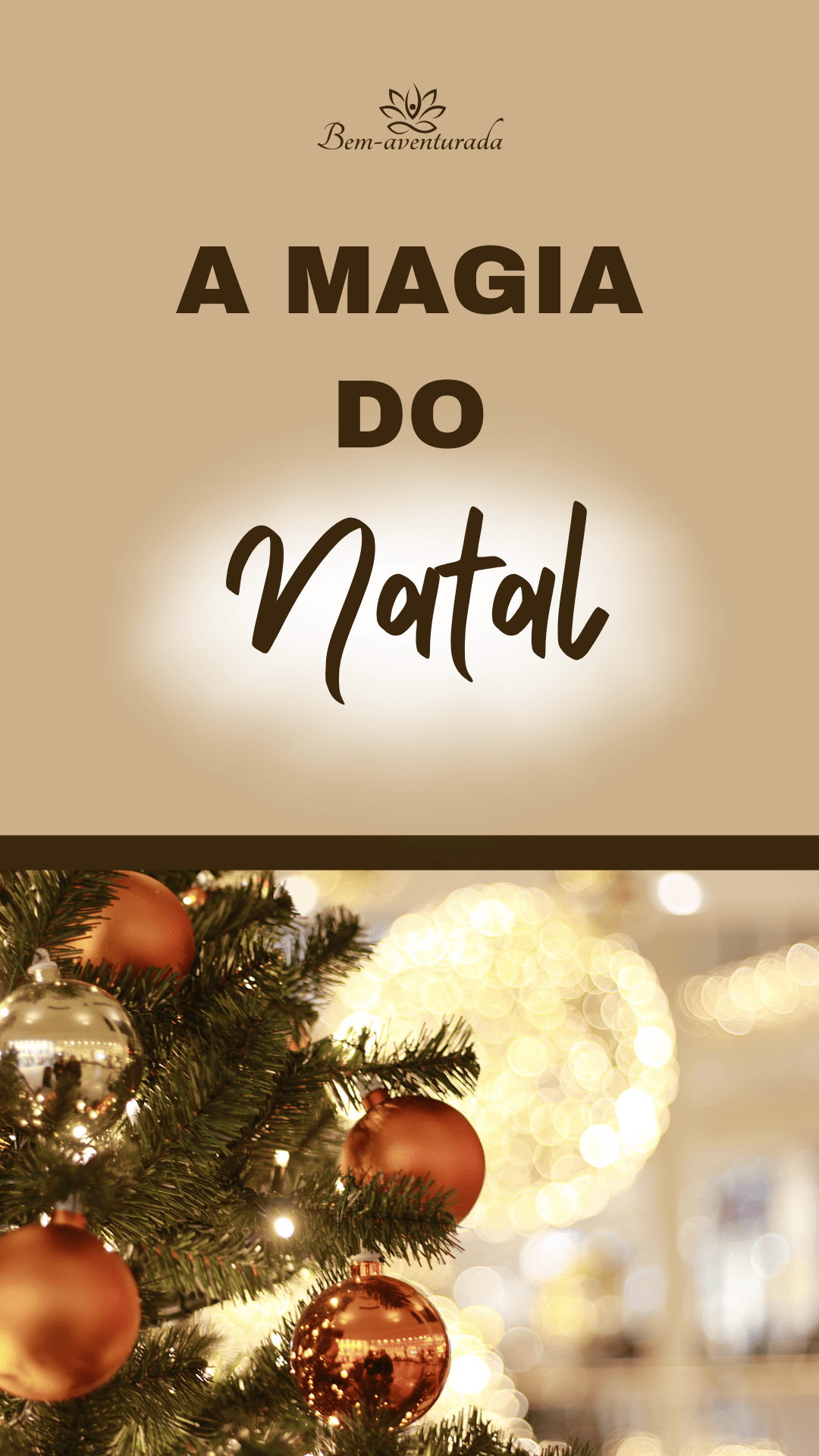 A magia do Natal - Bem aventurada