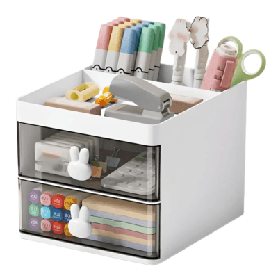 Caixa organiozadora mesa escritório