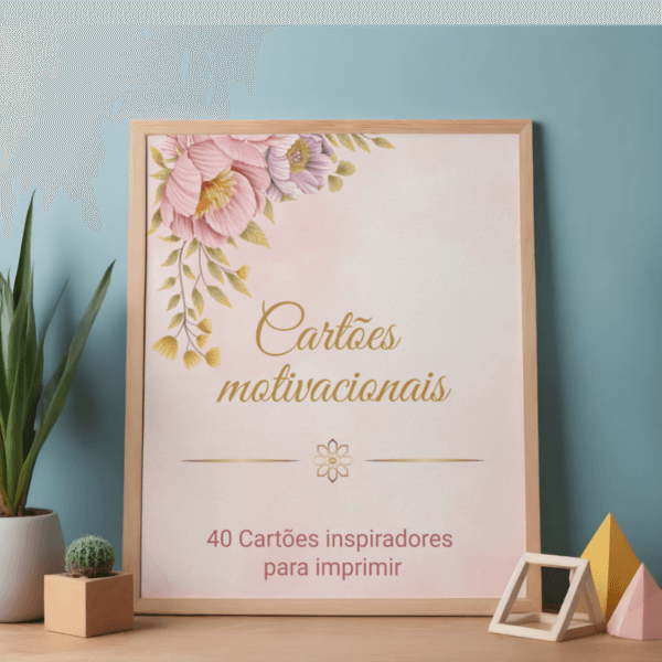 40 Cartões Motivacionais e Inspiradores para Imprimir