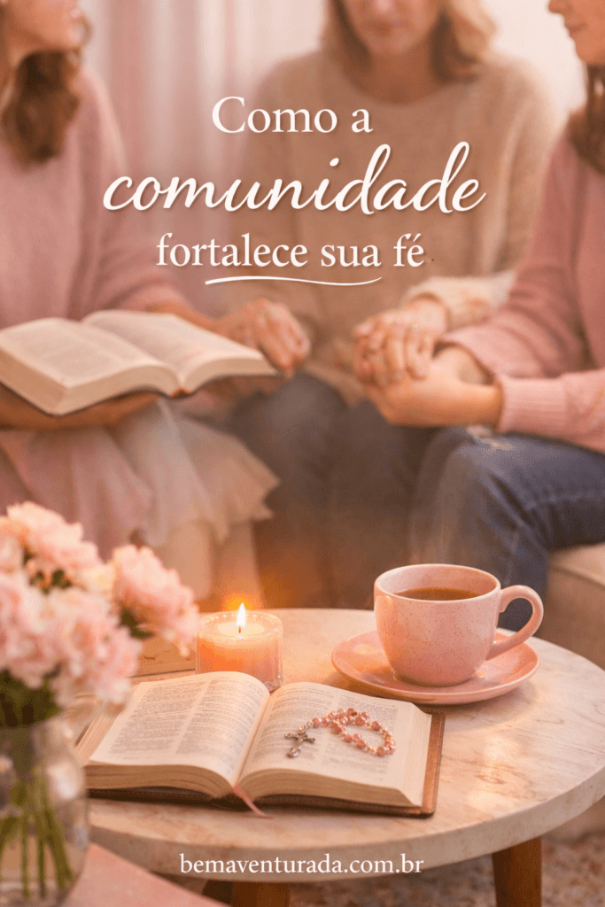 Como a comunidade fortalece a sua fé