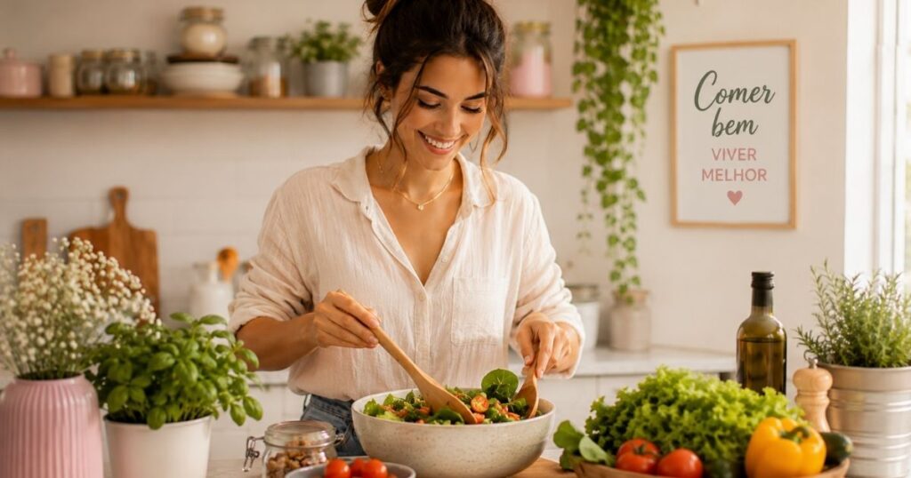 Preparo de uma alimentação saudável