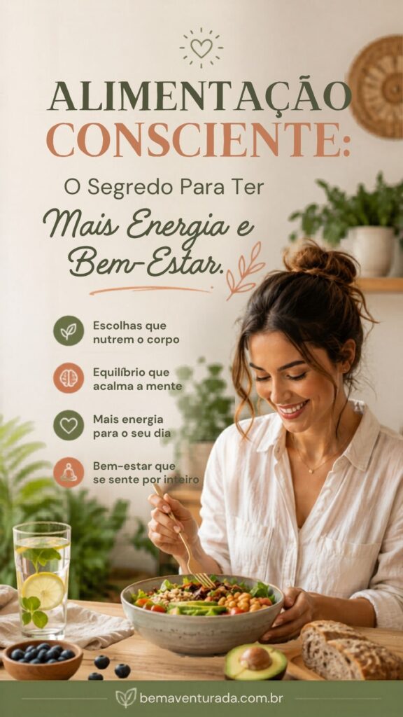 Alimentação Consciente: Como Escolher Alimentos que Nutrem Corpo e Mente