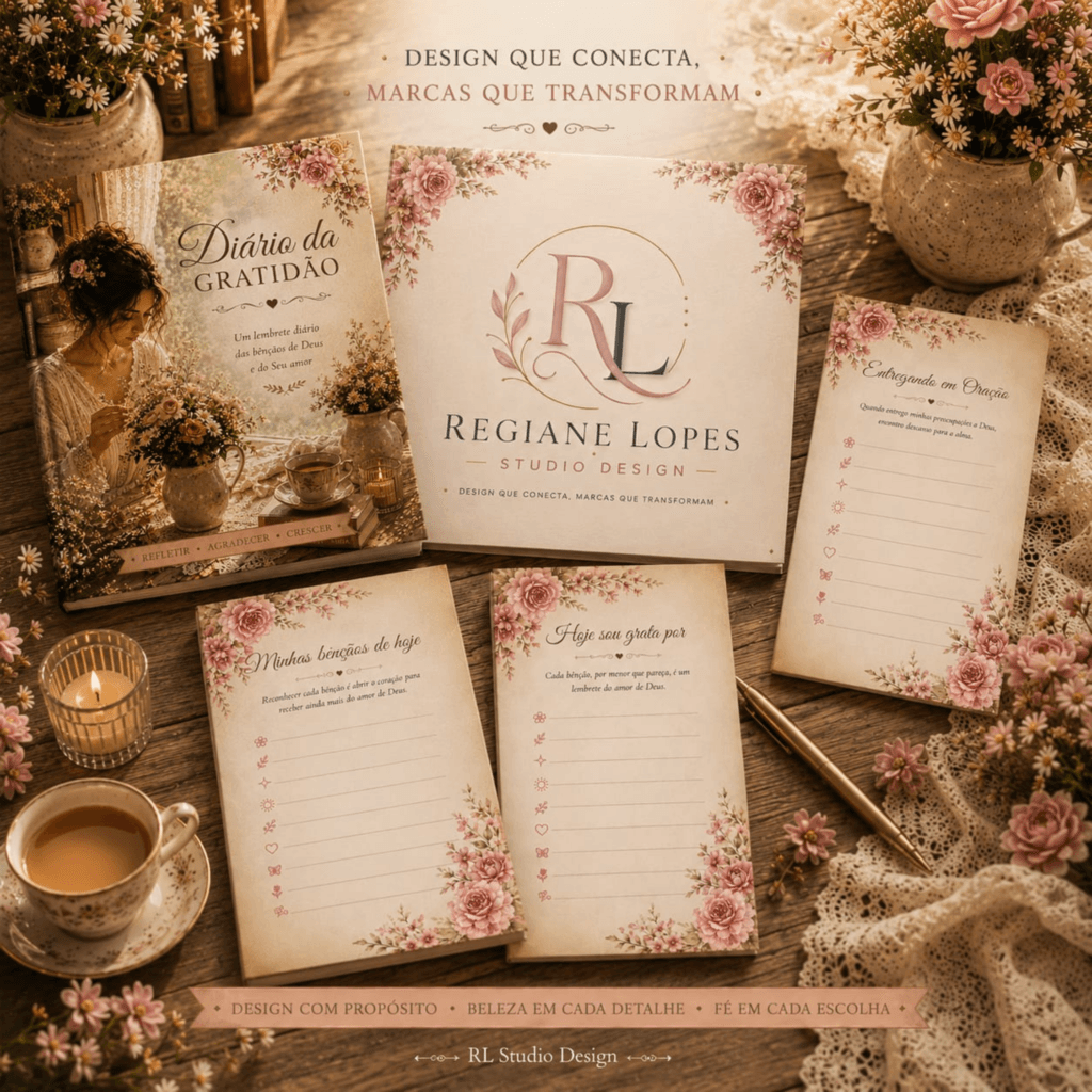 Diário da Gratidão - RL Studio Design