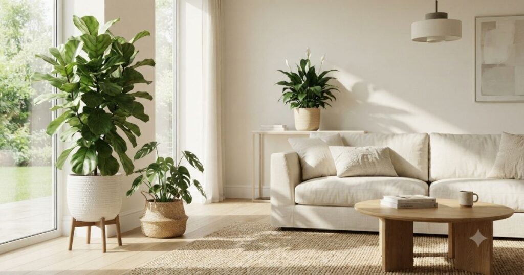 Como organizar a casa para melhorar a energia usando plantas